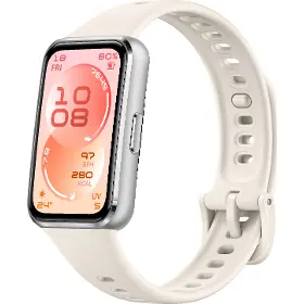 Chytrý náramek - Huawei Band 11 White Fluoroelastomer Strap - 3