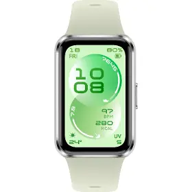 Chytrý náramek - Huawei Band 11 Green Fluoroelastomer Strap - 1