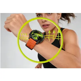 Řemínek na hodinky - Mobile Origin Easy Strap Silicone Watch 20mm Orange - 3