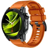 Mobile Origin Easy Strap Silicone Watch 26mm Orange