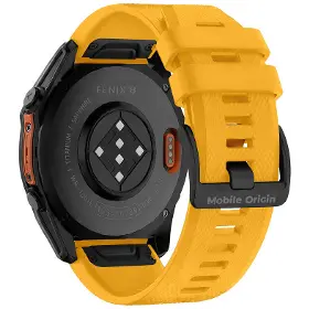 Řemínek na hodinky - Mobile Origin Easy Strap Watch 22mm Yellow - 3