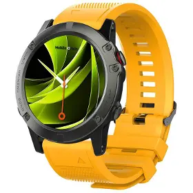 Řemínek na hodinky - Mobile Origin Easy Strap Watch 22mm Yellow - 1