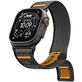 Spigen Athlex Air 2 Active Band Black orange AW 49/46/45/44mm