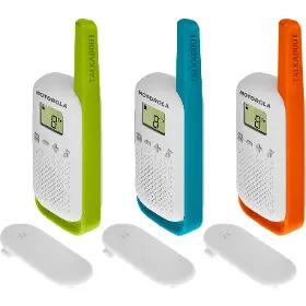 Vysielačky - Motorola T42 Triple Pack Walkie-Talkie - 2