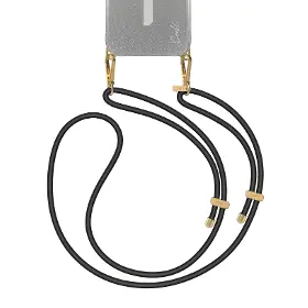 Šňůrka na telefon - Uniq COEHL Laurel univerzální šňůrka na telefon - Midnight black - 2