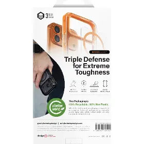 Kryt na mobil - Uniq Combat iPhone 17 Pro Volt orange - 6