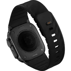 Řemínek na hodinky - Uniq Fluo magnetic Apple Watch 40-49mm Midnight black - 2