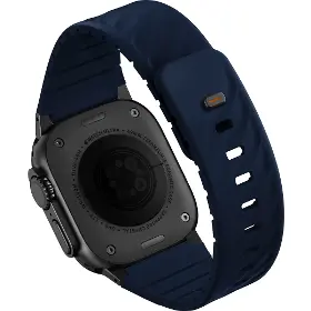 Řemínek na hodinky - Uniq Fluo magnetic Apple Watch 40-49mm Marine blue - 2