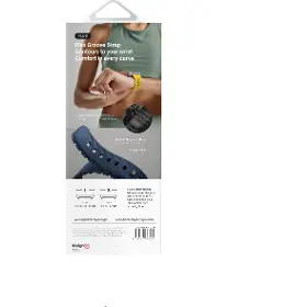 Řemínek na hodinky - Uniq Fluo magnetic Apple Watch 40-49mm Soft sand - 3