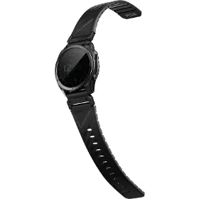 Řemínek na hodinky - Uniq Fluo magnetic Garmin 22mm Black - 1