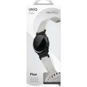 Řemínek na hodinky - Uniq Fluo magnetic Garmin 22mm Mist grey - 3