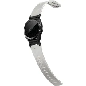 Řemínek na hodinky - Uniq Fluo magnetic Garmin 22mm Mist grey - 1