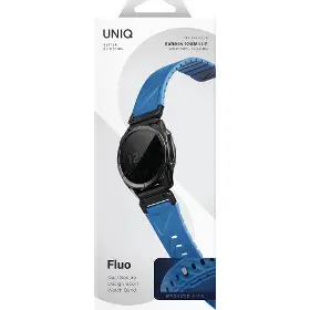 Řemínek na hodinky - Uniq Fluo magnetic Garmin 22mm Ocean blue - 3