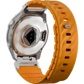 Řemínek na hodinky - Uniq Fluo magnetic Garmin 22mm Pale orange - 2