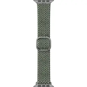 Řemínek na hodinky - Uniq Aspen brainded Apple Watch 44/42mm Green - 6