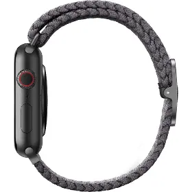 Řemínek na hodinky - Uniq Aspen brainded Apple Watch 44/42mm Grey - 3