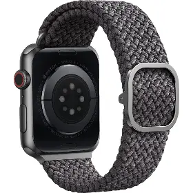 Řemínek na hodinky - Uniq Aspen brainded Apple Watch 44/42mm Grey - 4