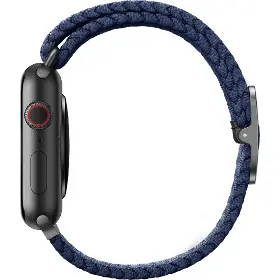 Řemínek na hodinky - Uniq Aspen brainded Apple Watch 44/42mm Blue - 3