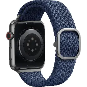 Řemínek na hodinky - Uniq Aspen brainded Apple Watch 44/42mm Blue - 4