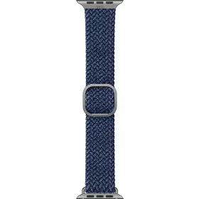 Řemínek na hodinky - Uniq Aspen brainded Apple Watch 44/42mm Blue - 6