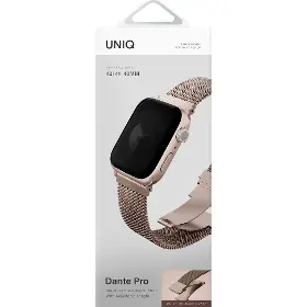 Řemínek na hodinky - Uniq Dante Apple Watch 40-42mm Rose - 4