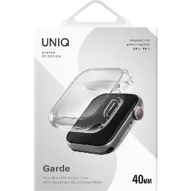 Kryt k chytrým hodinkám - Uniq Garde hybrid case 40mm Clear - 4