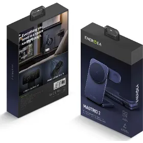 Bezdrátová nabíječka - Energea MagTrio 2 3v1 25W Indigo - 6