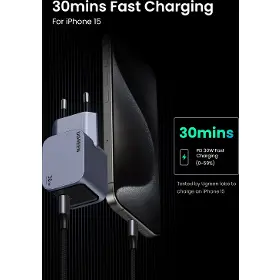 Nabíječka do sítě - Ugreen 30W GaN Mini nabíječka USB-C - 4