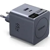 Ugreen 65W GaN USB-C/USB-A se zatahovacím kabelem