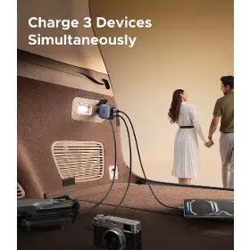 Nabíječka do auta - Ugreen 60W nabíječka do auta USB-C/USB-A + kabel - 6