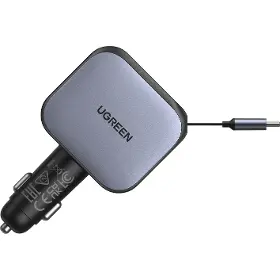 Nabíječka do auta - Ugreen 90W nabíječka do auta USB-C/USB-A + kabel - 3