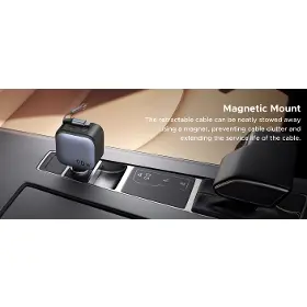 Nabíječka do auta - Ugreen 90W nabíječka do auta USB-C/USB-A + kabel - 7