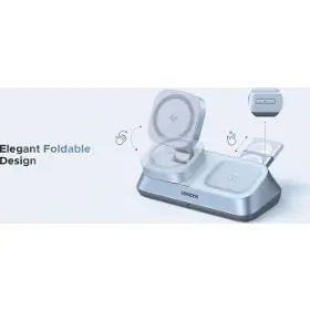 Bezdrátová nabíječka - Ugreen Bezdrátová nabíječka 3v1 25W - 10