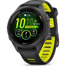 Smart hodinky - Garmin Forerunner 265S Black/Yellow - 2