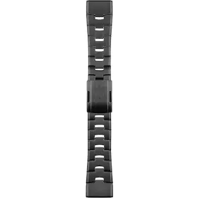 Řemínek na hodinky - Cube1 Titanový řemínek pro Garmin QuickFit 26 Černý - 1