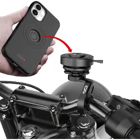 Držák telefonu - Grxplore Držák telefonu s zakřivenou rukojetí - 3