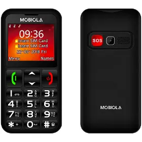 Mobilný telefón - Mobiola MB700 čierny - 1