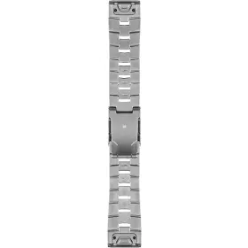 Řemínek na hodinky - Cube1 Titanový řemínek pro Garmin QuickFit 26 Stříbrný - 2
