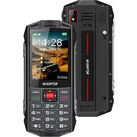 Mobilní telefon - Aligator R45 eXtremo Černo-červený - 2