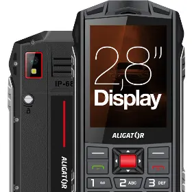 Mobilní telefon - Aligator R45 eXtremo Černo-červený - 7