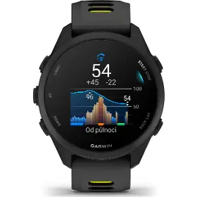 Smart hodinky - Garmin Forerunner 170 Black/Amp Yellow - 2