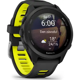Smart hodinky - Garmin Forerunner 170 Black/Amp Yellow - 7