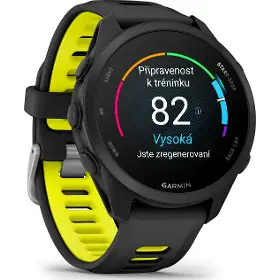 Smart hodinky - Garmin Forerunner 170 Black/Amp Yellow - 9