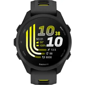 Smart hodinky - Garmin Forerunner 170 Black/Amp Yellow - 1