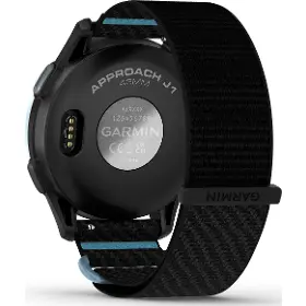 Smart hodinky - Garmin Approach J1 ComfortFit Black/Azure - 5