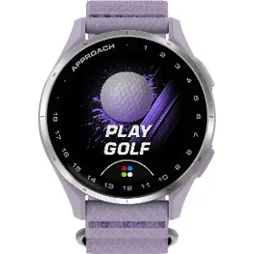 Smart hodinky - Garmin Approach J1 ComfortFit Lilac - 1