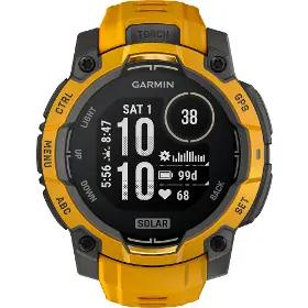 Smart hodinky - Garmin Instinct 3 45mm Solar Sunburst/Grey - 1