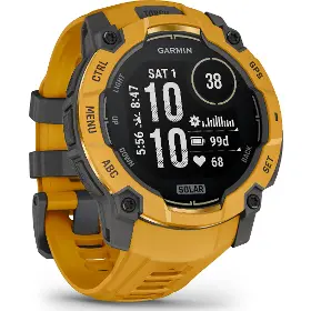 Smart hodinky - Garmin Instinct 3 50mm Solar Sunburst/Grey - 9