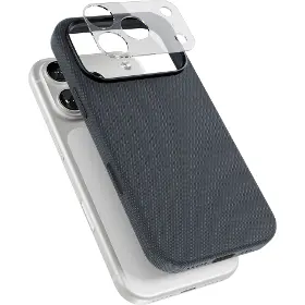 Kryt na mobil - Epico SolidWoven Mag+ iPhone 17 Pro Max Black - 7