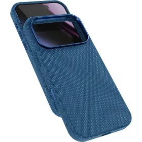 Kryt na mobil - Epico SolidWoven Mag+ iPhone 17 Pro Blue - 2